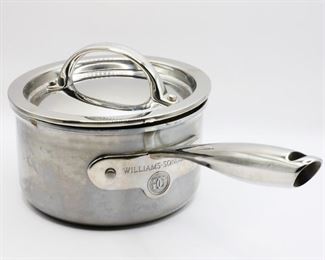 Williams-Sonoma Stainless Steel Thermo-Clad Saucepan
