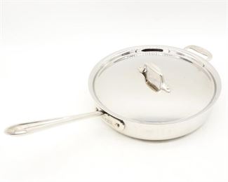 All-Clad Metal Crafters LLC 3-Quart Saute Pan with Lid
