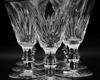 Vintage Waterford Crystal "Eileen" Stemmed Glasses (Set of 7)
