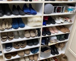 Large selection of name brand shoes, including Birkenstock, Aerosoles, Florsheim and more.