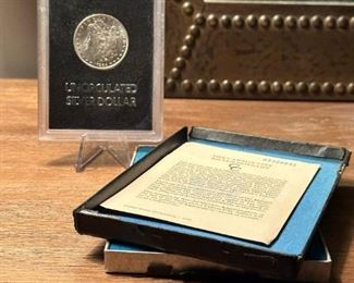 1884 CC UNCIRCULATED Morgan Silver Dollar 