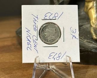 1873 Three Cent Nickel
