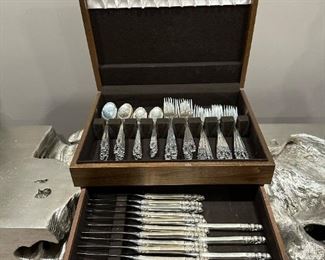 Sterling SILVER Flatware, Hispana Sovereign Pattern by GORHAM (Sterling, 1968)