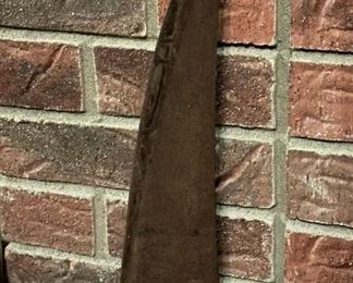 Antique African Machete with Animal Hair Tassel