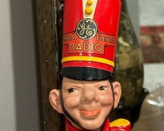 1920's General Electric Radio "Bandy" Advertising Bandmaster Advertising Store Display (by Maxfield Parrish for Cameo Products)