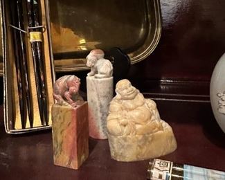 Hand Carved Chinese Stamp Seal(s)