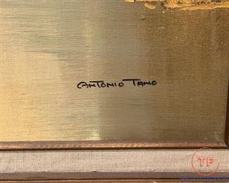 Original Oil on Canvas by ANTONIO TANO