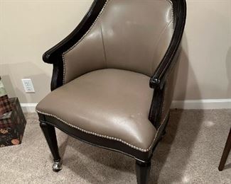 HILLSDALE Furniture Leather Pub Chairs