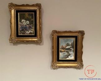 Original Framed Oil on Canvas by M. NIKOLIC