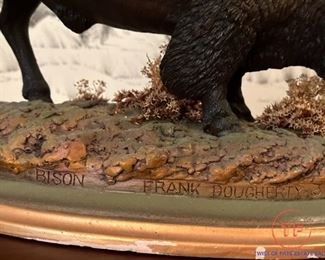 Bison Sculpture by FRANK DOUGHERTY