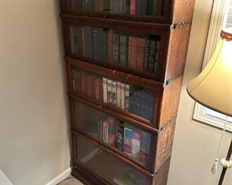 Antique MACEY (910 / 912) 5 Stack Barrister Bookcase