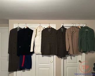 Vietnam Era Marine Fatigues, Coats, Uniforms