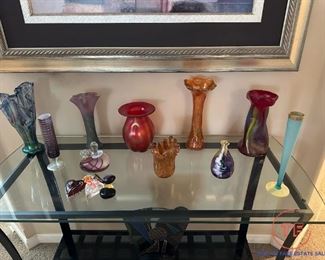 Handmade Glass Art Vases