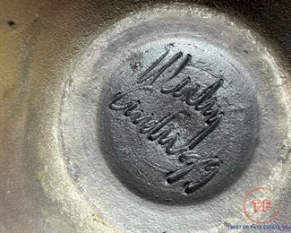 Raku Ware Pottery by WESLEY ANDEREGG