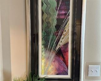 Signed Contemporary Art "Matrix I" by John Butler