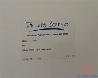 Signed Contemporary Art "Matrix I" by John Butler