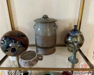Signed Pottery Pieces