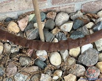 Metal Yard Art Signed Piece by DIANE MATTERN 