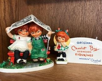 Chalot Byi "Redheads" Figurines by Goebel