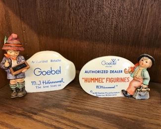 Display China Store Markers for M.J. Hummel by Goebel
