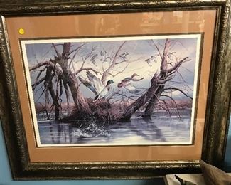 Ducks Unlimited by Millette - signed and numbered