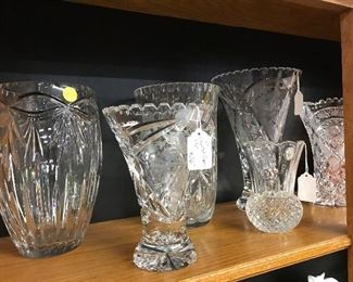 Wonderful Crystal Vases