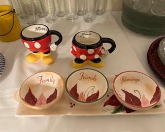 Mickey & Minnie mugs