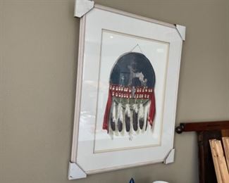 Signed Totem litho by Cat