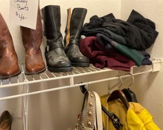 Cowboy boots, men’s and women’s 