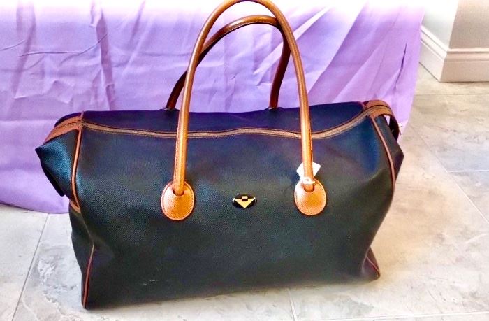 Perfect condition Bottega Venetia duffle bag; retails new $4,200