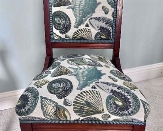 Antique Seashell Chair