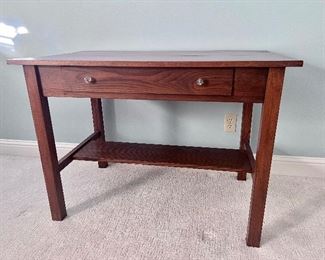Desk with Crystal Knobs