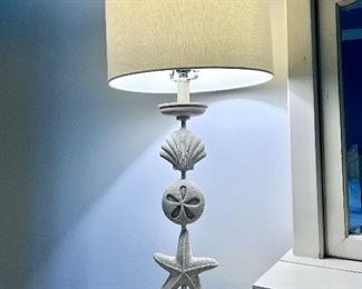 Starfish Seashell Lamp
