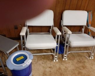 These chairs are fairly pricey new.  Not here....