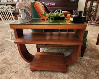 Nice bent wood side table