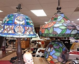 Tiffany style table lamps