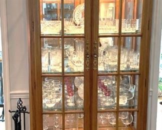  Thomasville Lighted Display Cabinet
