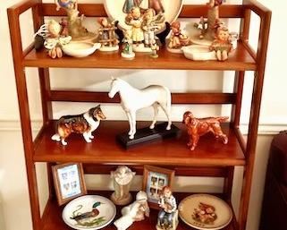 Goebel Lamps, Hummels, Bestwick Dogs and others
