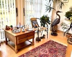 Sculpture, Rug, Bistro Chair