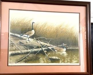 Willow Slew Signed/Numbered Print by W. Cooper