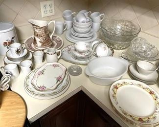 China; Serving Dishes