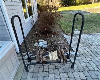 Outdoor Wood Holder