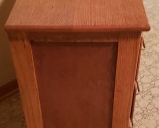Solid Wood Small Cabinet 25"W x 15"D x 29"H   $175