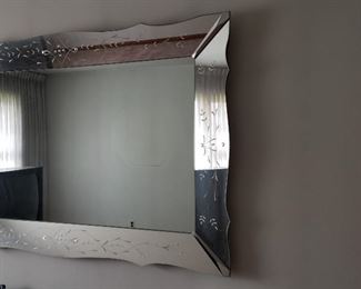 Vintage Mirror 5'W x 39.75"H $595 