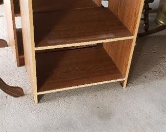 2 Matching Wood Style Cabinets $40 each $75 for both