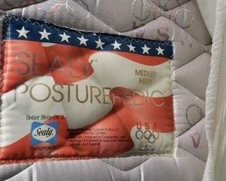 Sealy Posturepedic USA Olympics twin mattress and box spring Clean $150 for set