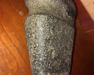 FAMILY RARE STONE AXE HEAD - NATIVE AMERICAN
