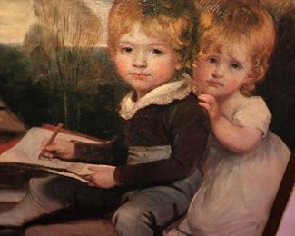 Close Up View Of Well Known Reproduction British Hopper Artsit