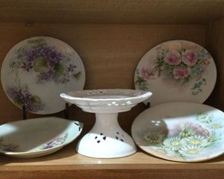 Bavaria Hand Painted Plates