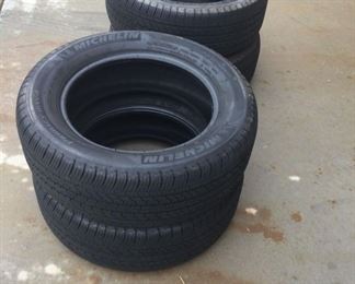 Four Michelin Tires